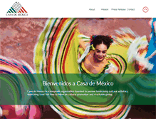 Tablet Screenshot of casademexicoorlando.org